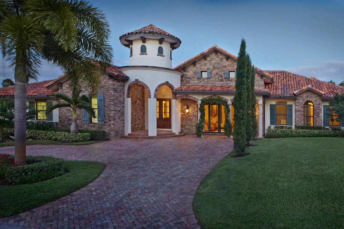 10460 Prestwick Road Boynton Beach, FL 33436 - Photo 1 of 11 Greer_Custom_Tuscan2_Home_11-14_front-3m