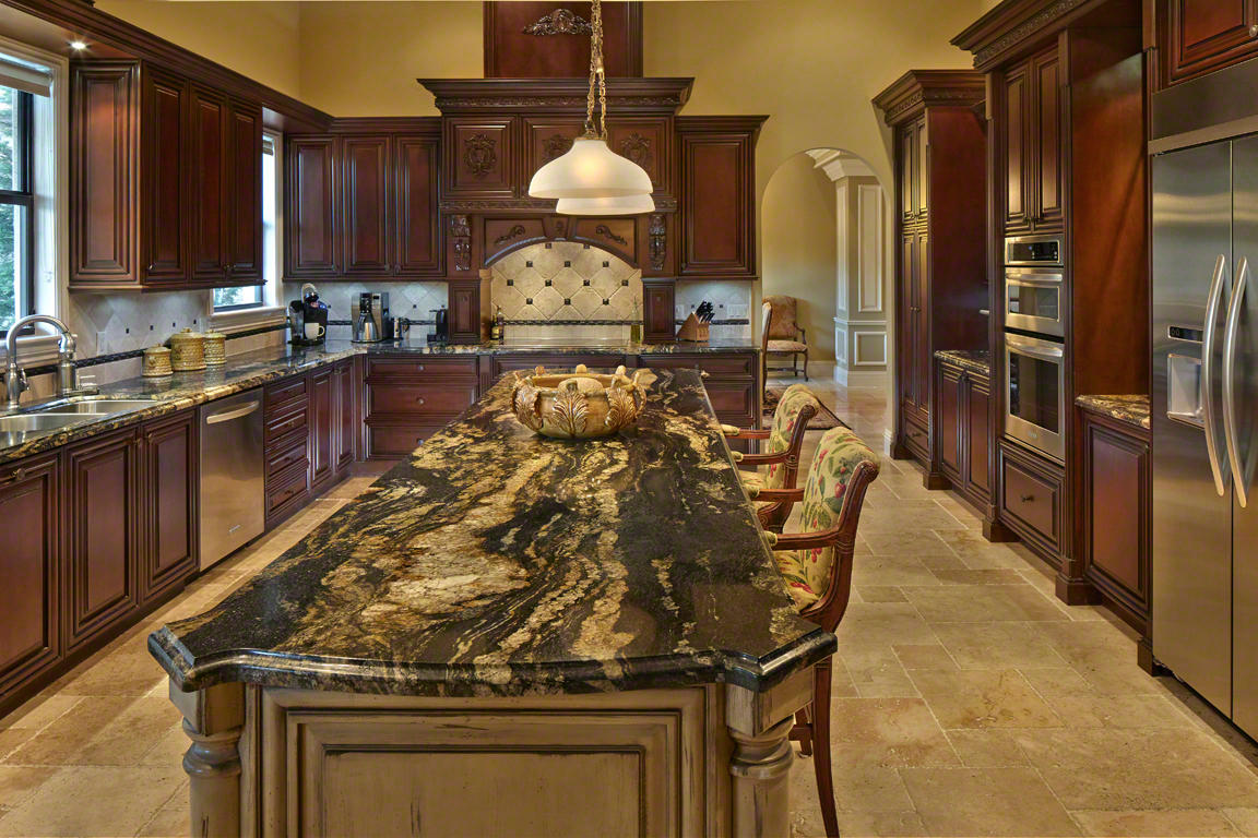 10460 Prestwick Road Boynton Beach, FL 33436 - Photo 3 of 11 Greer_Custom_Tuscan2_Home_11-14_kitchen-