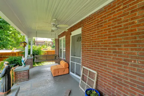 a outdoor space with patio
