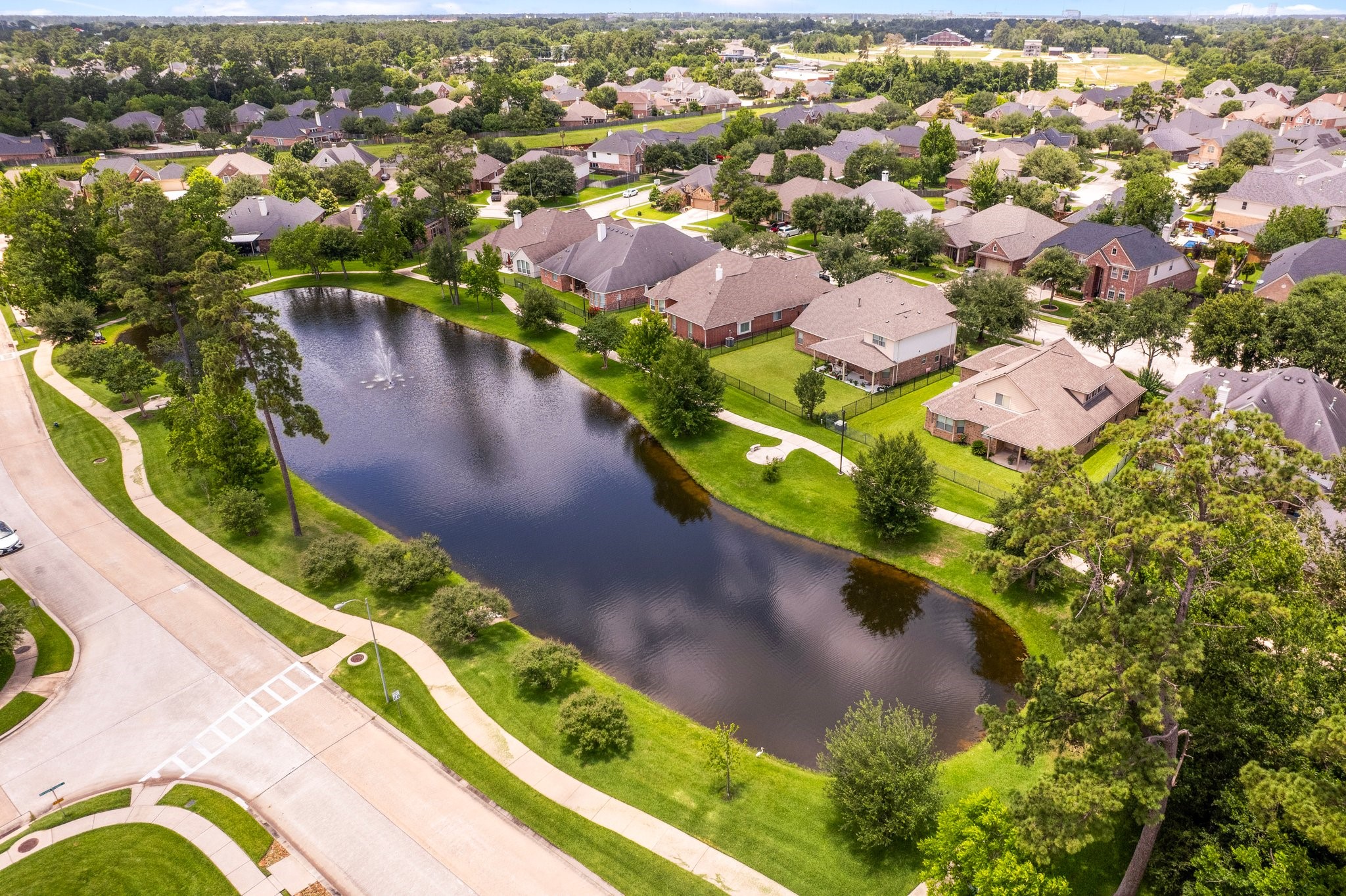25447 China Springs Spring, TX 77373 - Photo 42 of 45 Community lake surrounded by walking trails where you can meet friendly new neighbors.