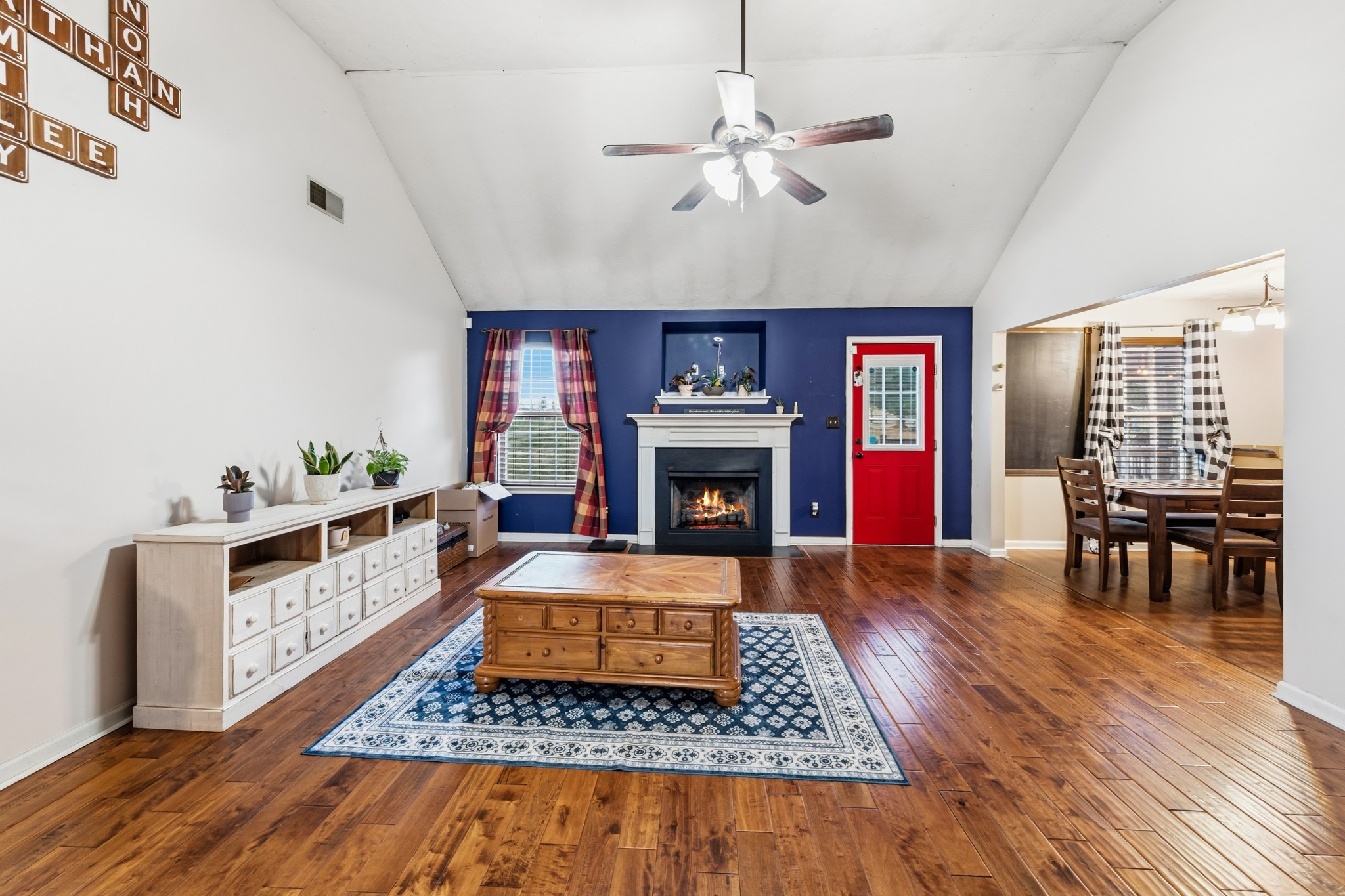 699 Puckett Road Watertown, TN 37184 - Photo 5 of 53 a living room with furniture and a fireplace
