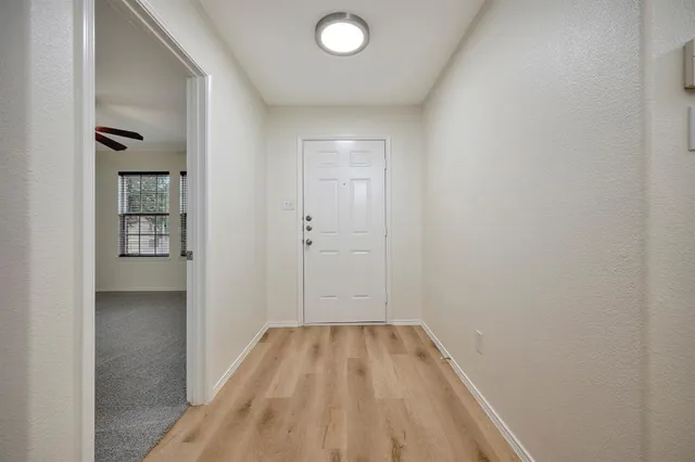 wooden floor in a gallery