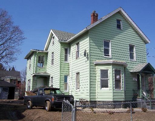 a view of a house with a patio