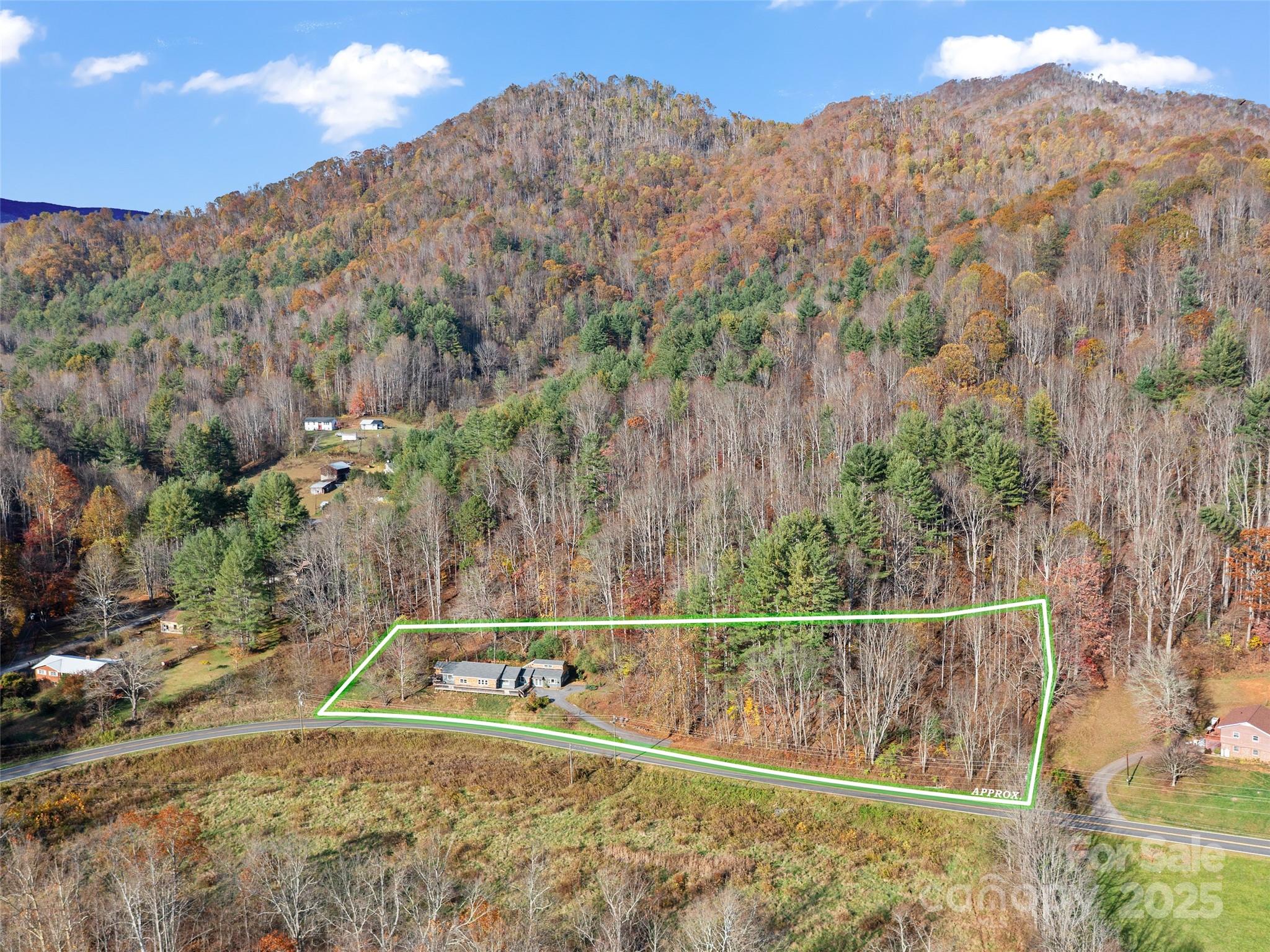3477 Cane Creek Road Bakersville, NC 28705 - Photo 30 of 30 a view of a backyard with a small park