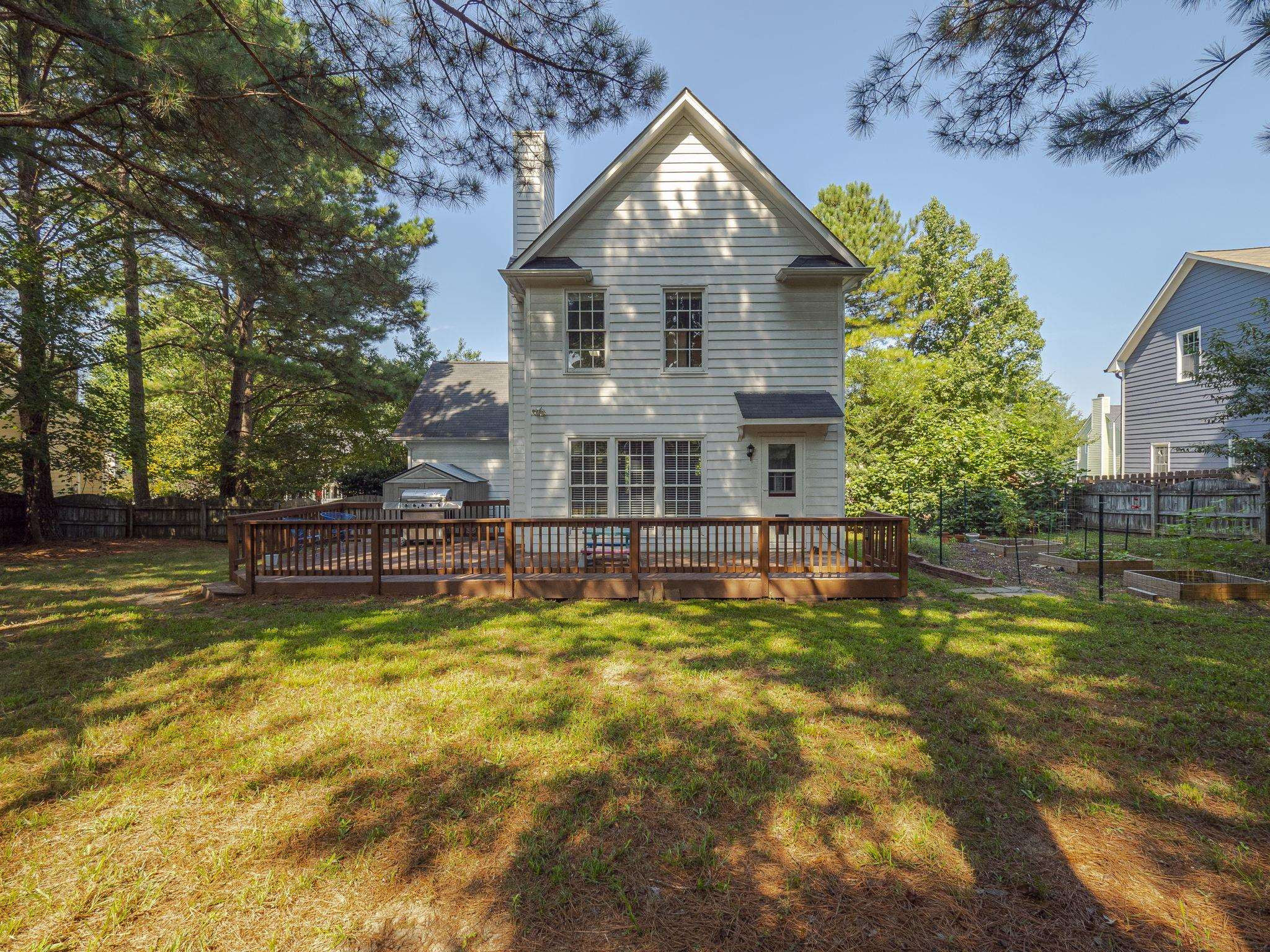 3208 Terrel Mill Road Raleigh, NC 27616 - Photo 25 of 29 Back Exterior View