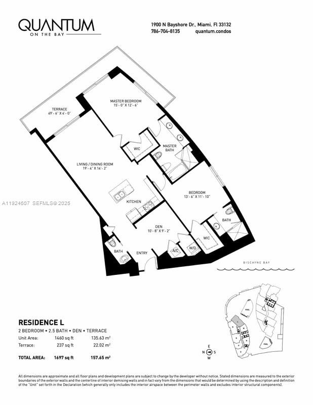 1900 North Bayshore Drive, Unit 2615 Miami, FL 33132 - Photo 13 of 17 a picture of a book and a bed