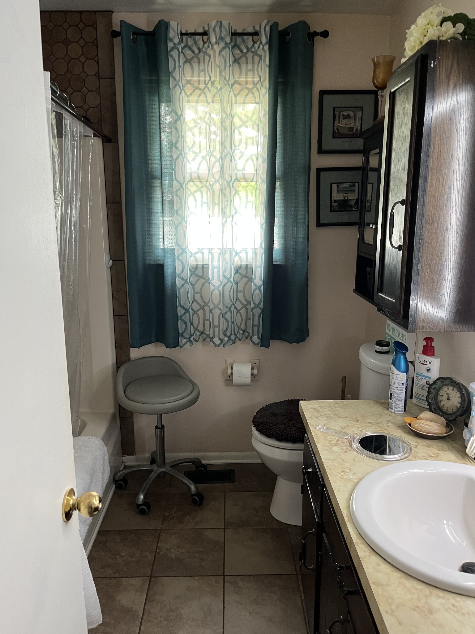 337 Raymond Hodges Road Cottontown, TN 37048 - Photo 8 of 46 a bathroom with a sink a toilet and tub