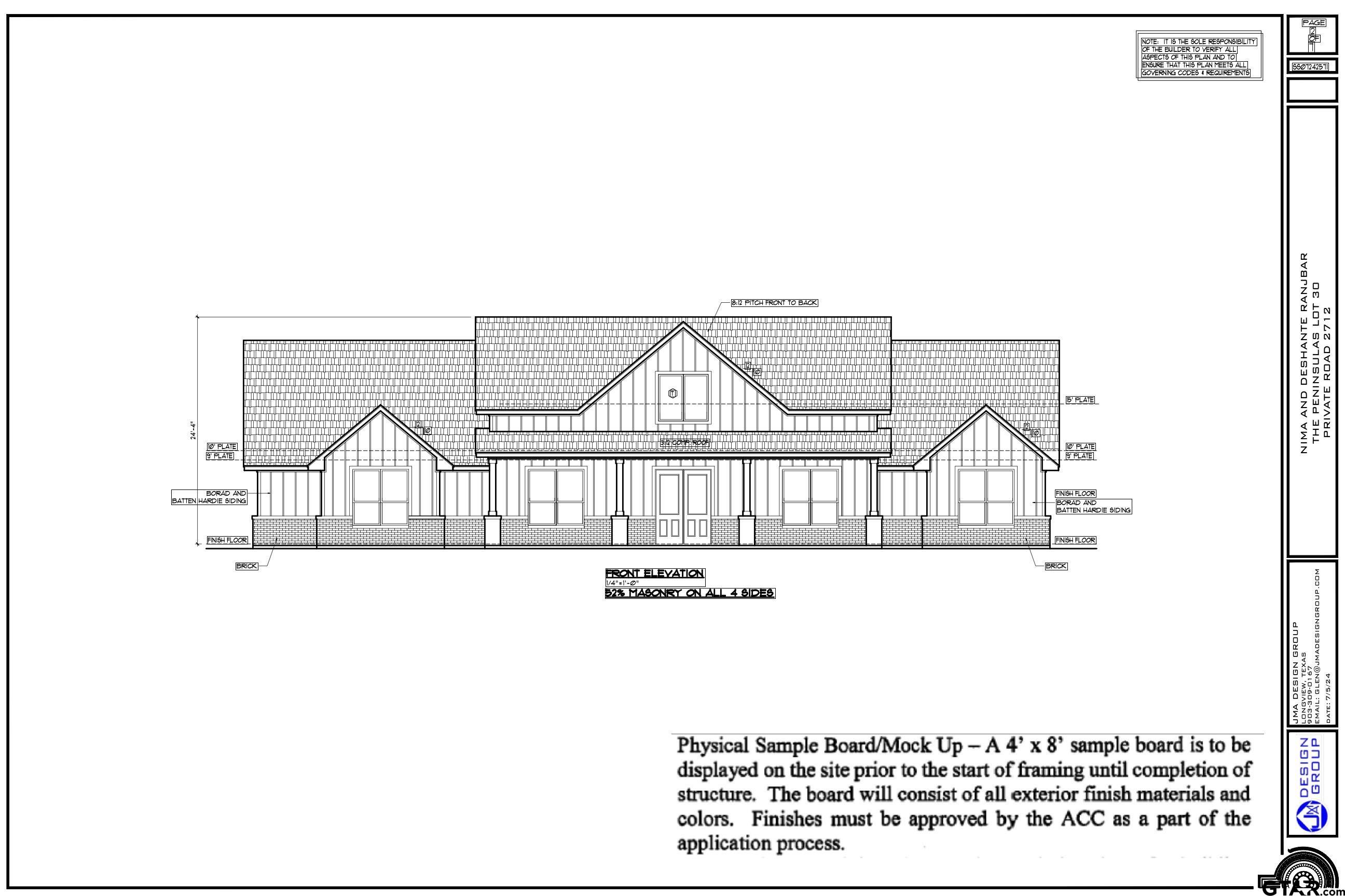 2712 Tbd Private Road Mount Pleasant, TX 75455 - Photo 15 of 18 a black and white photo of a living room