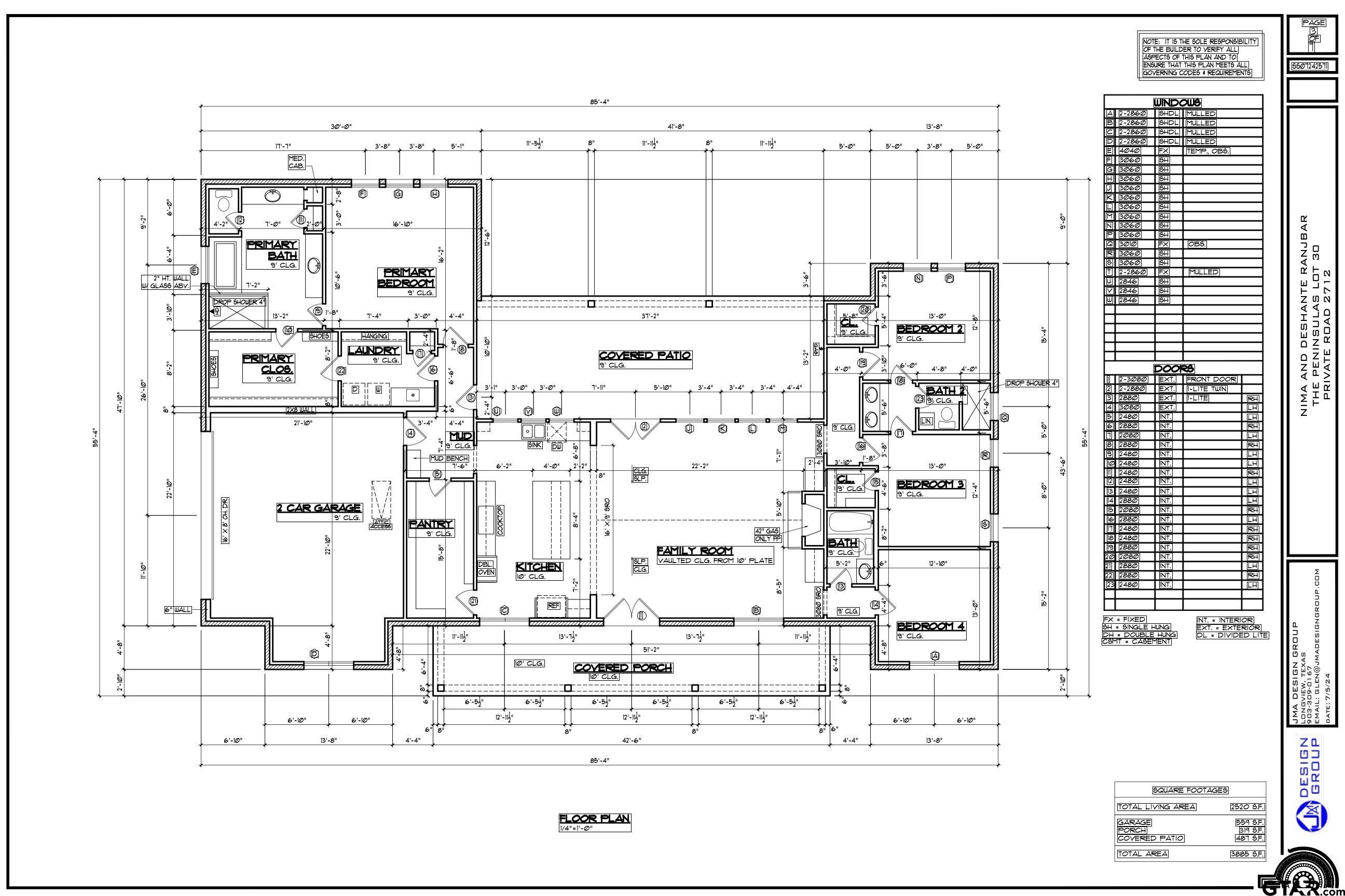 2712 Tbd Private Road Mount Pleasant, TX 75455 - Photo 16 of 18 a black and white photo of a room