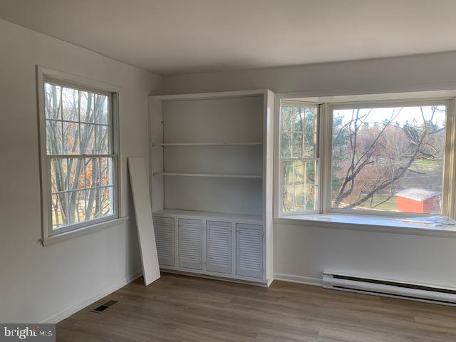 3121 Mt Zion Road Upperco, MD 21155 - Photo 27 of 43 a view of an empty room with wooden floor and a window