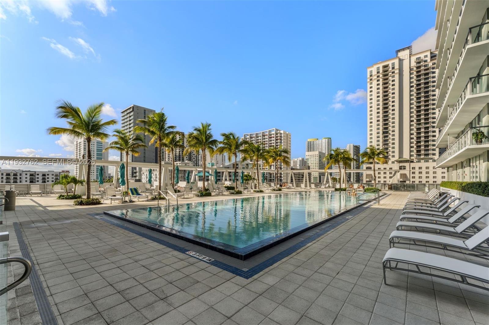 1111 Southwest 1st Avenue, Unit 721N Miami, FL 33130 - Photo 22 of 41 a view of a balcony with chairs