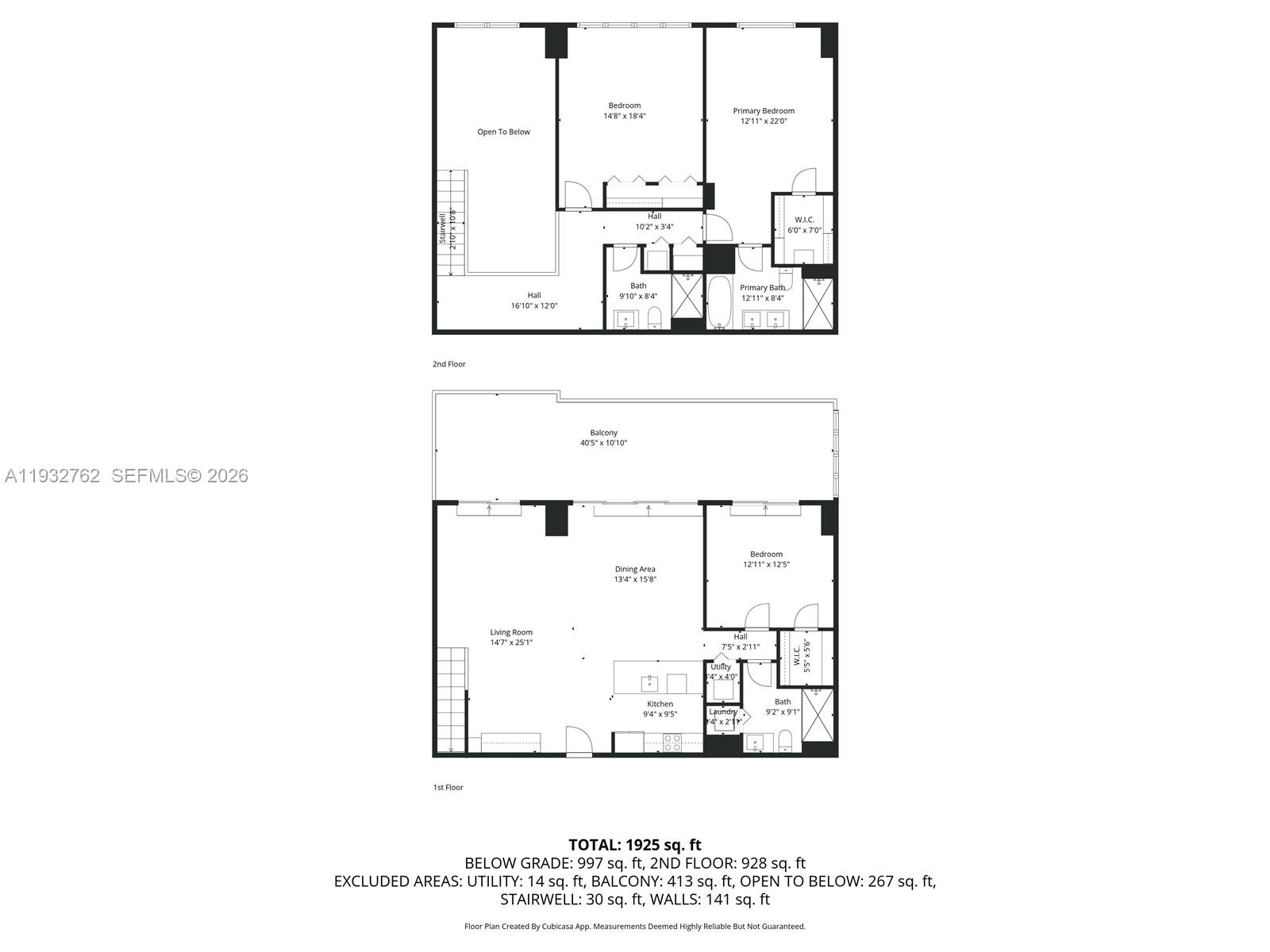 1111 Southwest 1st Avenue, Unit 721N Miami, FL 33130 - Photo 41 of 41 a picture of a floor plan