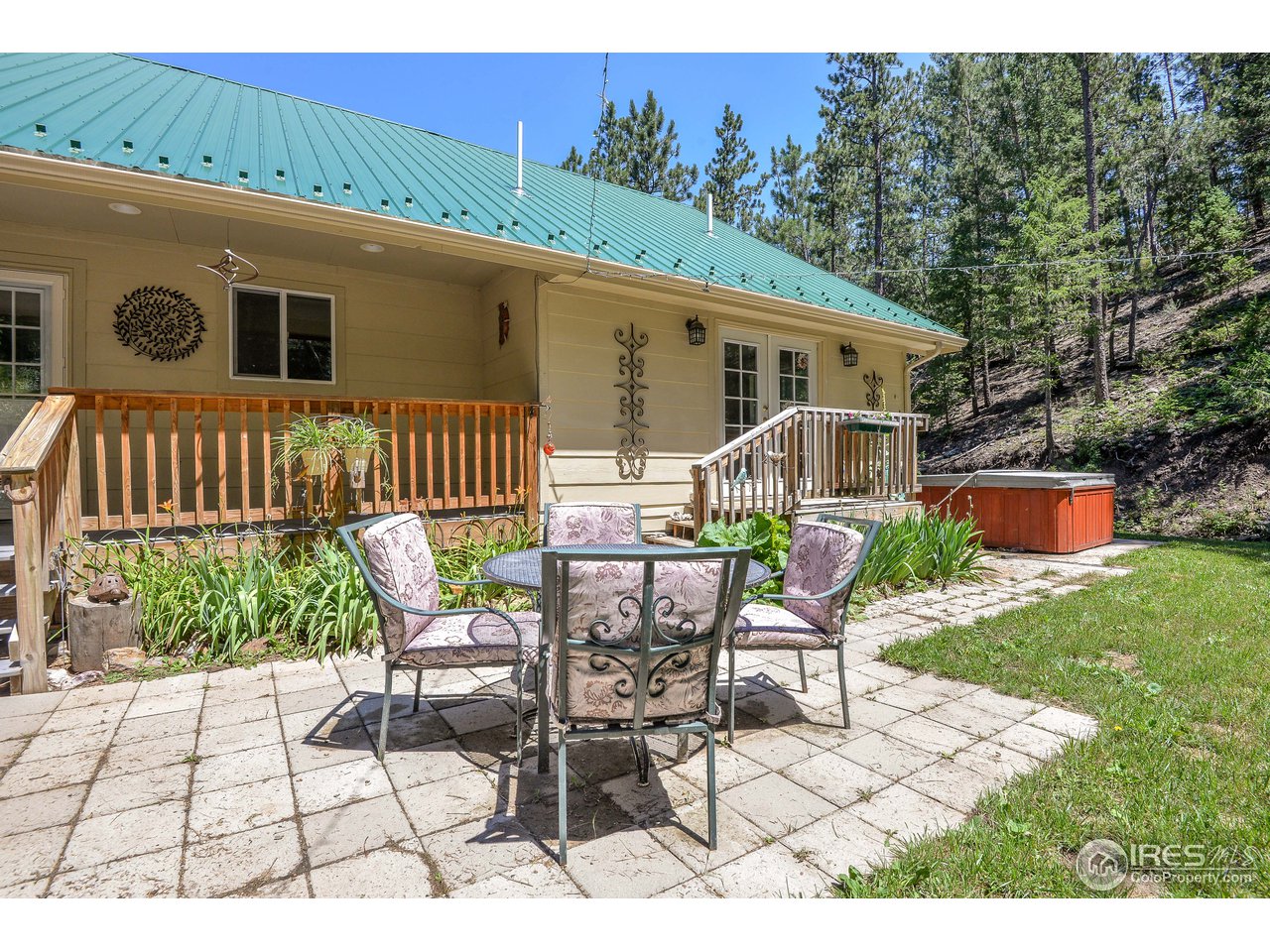10285 Rist Canyon Road Bellvue, CO 80512 - Photo 3 of 39 Great Area to Entertain-Or Hide Out!