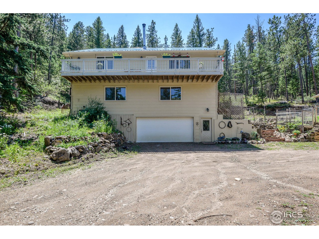 10285 Rist Canyon Road Bellvue, CO 80512 - Photo 4 of 39 Front as You Drive Up
