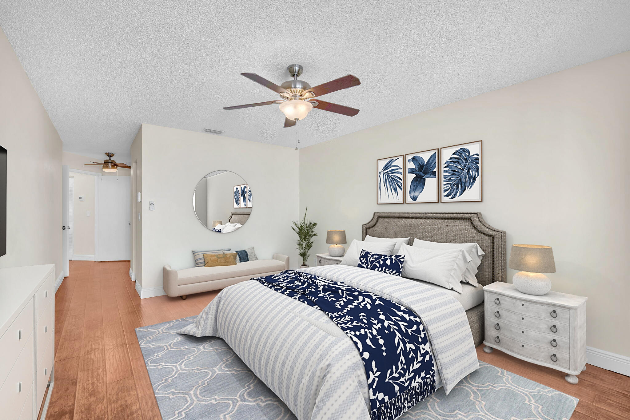6729 Boca Pines Trail, Unit D Boca Raton, FL 33433 - Photo 17 of 27 Primary Bdrm_VIRTUALLY STAGED
