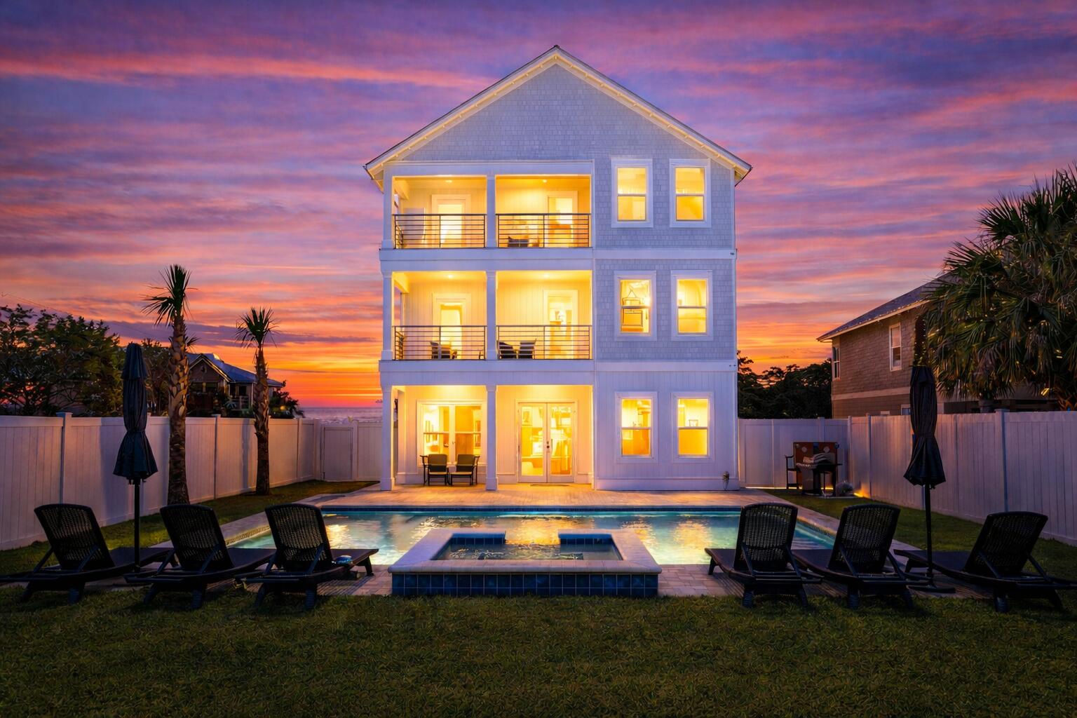 4550 Luke Avenue Destin, FL 32541 - Photo 69 of 69 a front view of a house with a yard