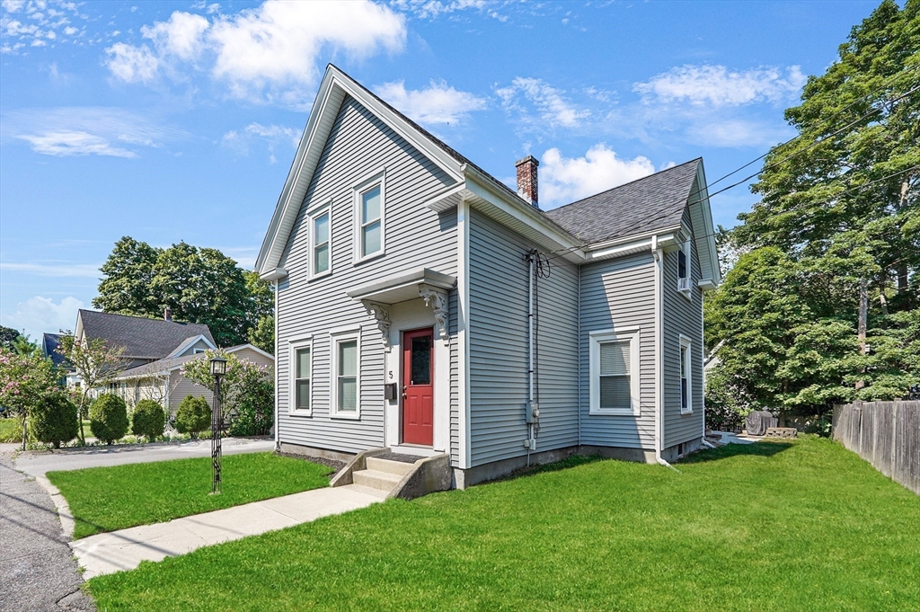 5 Waban Street Natick, MA 01760 - Photo 3 of 32 a front view of house with yard
