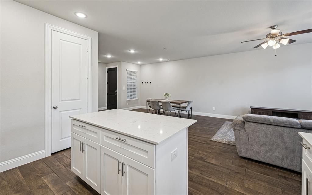 3073 Hamilton Street Plano, TX 75075 - Photo 16 of 30 a kitchen with stainless steel appliances granite countertop a sink and a refrigerator