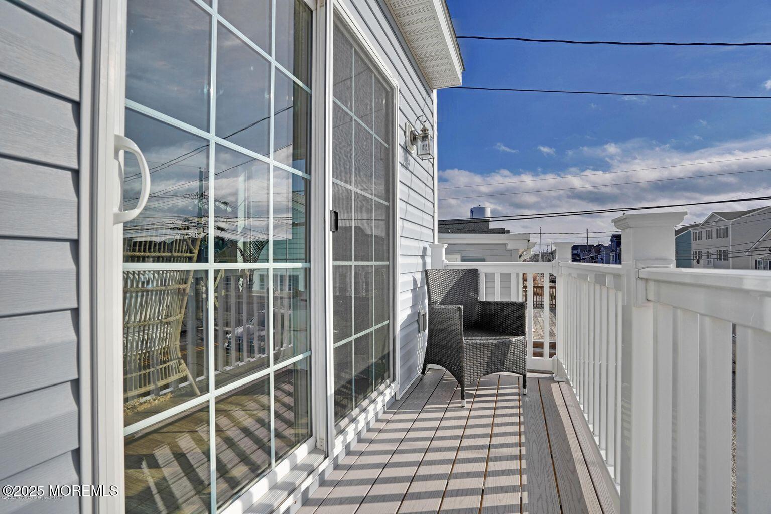 304 6th Avenue Seaside Heights, NJ 08751 - Photo 13 of 20 a view of balcony with furniture