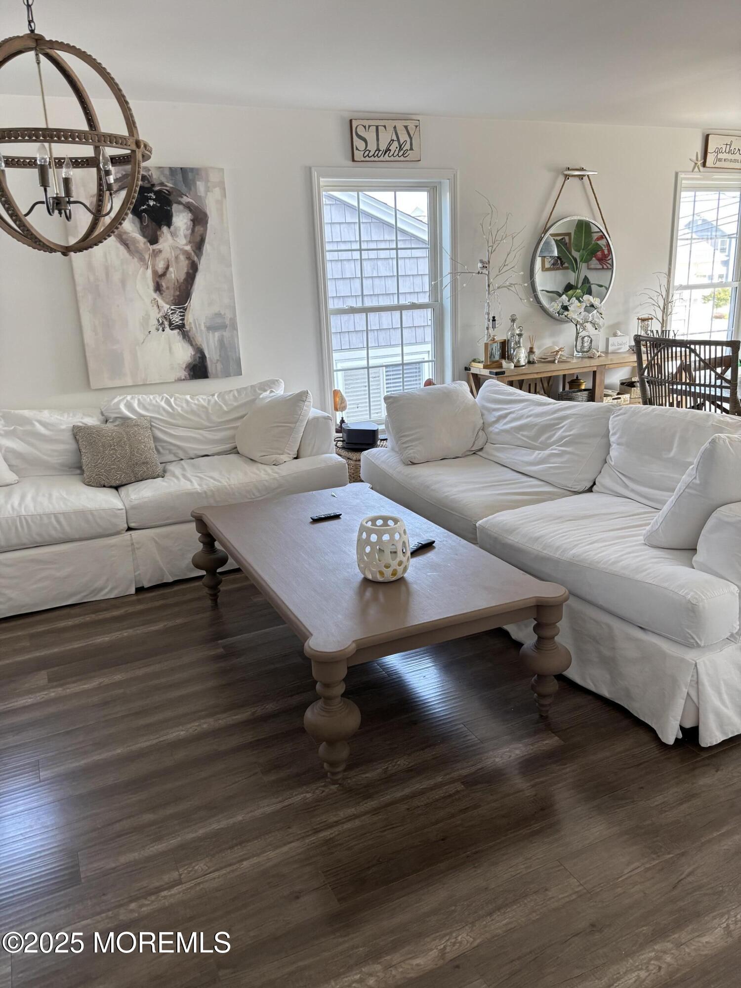 304 6th Avenue Seaside Heights, NJ 08751 - Photo 8 of 20 a living room with furniture and wooden floor