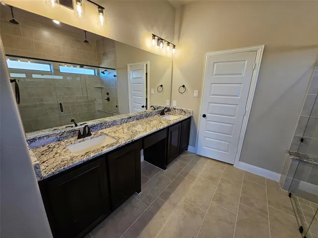 a close view of closet