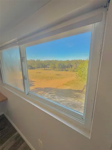 a view of an ocean from a window