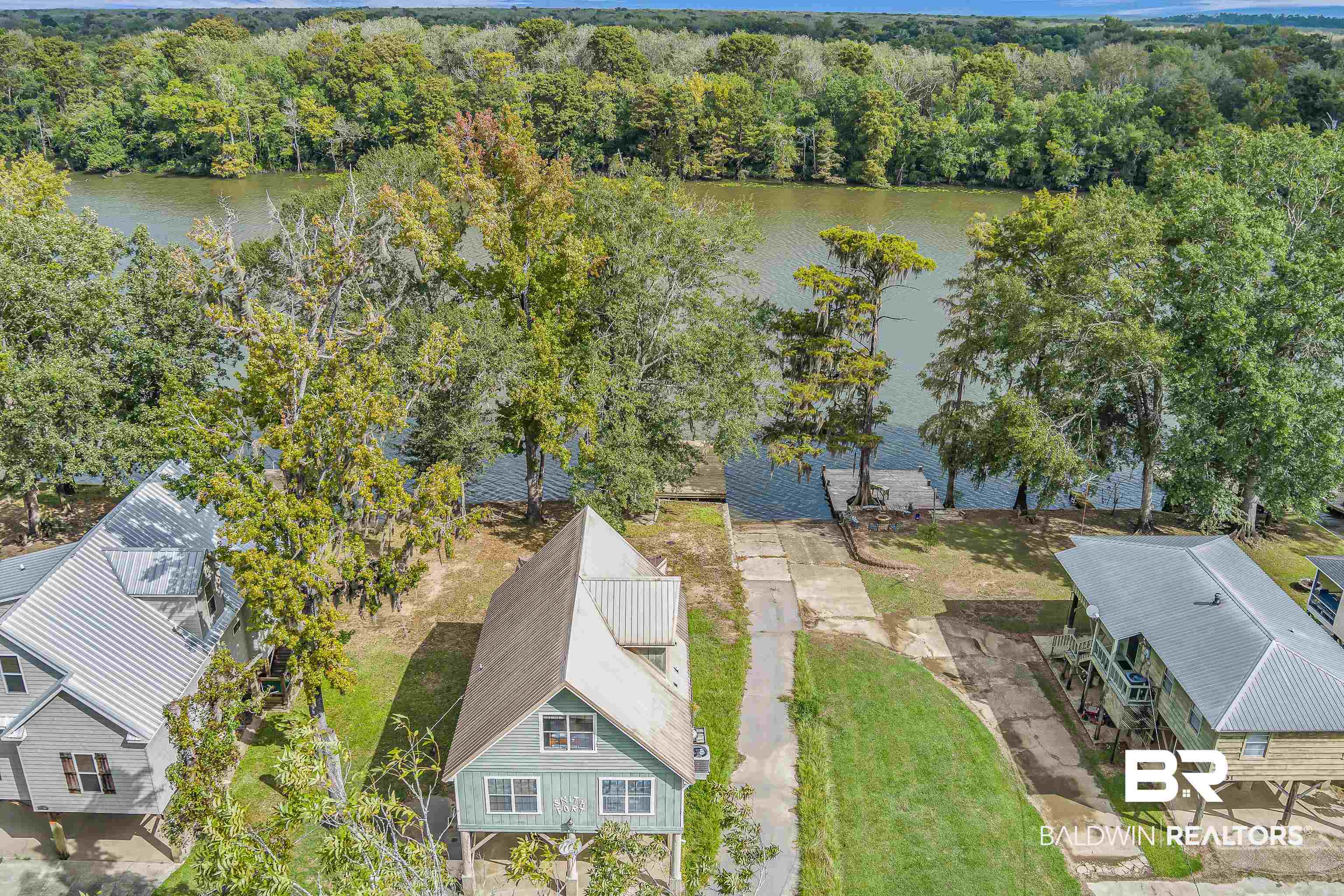 8317 Bryant's Lndg Road Stockton, AL 36579 - Photo 27 of 28 Bird's eye view of a nearby body of water