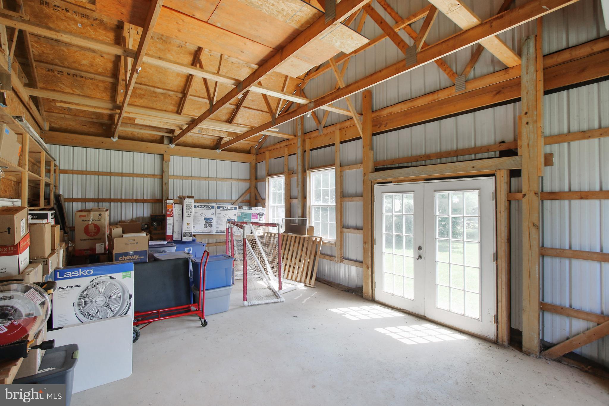 16455 Old Frederick Road Mount Airy, MD 21771 - Photo 8 of 45 Inside pole barn
