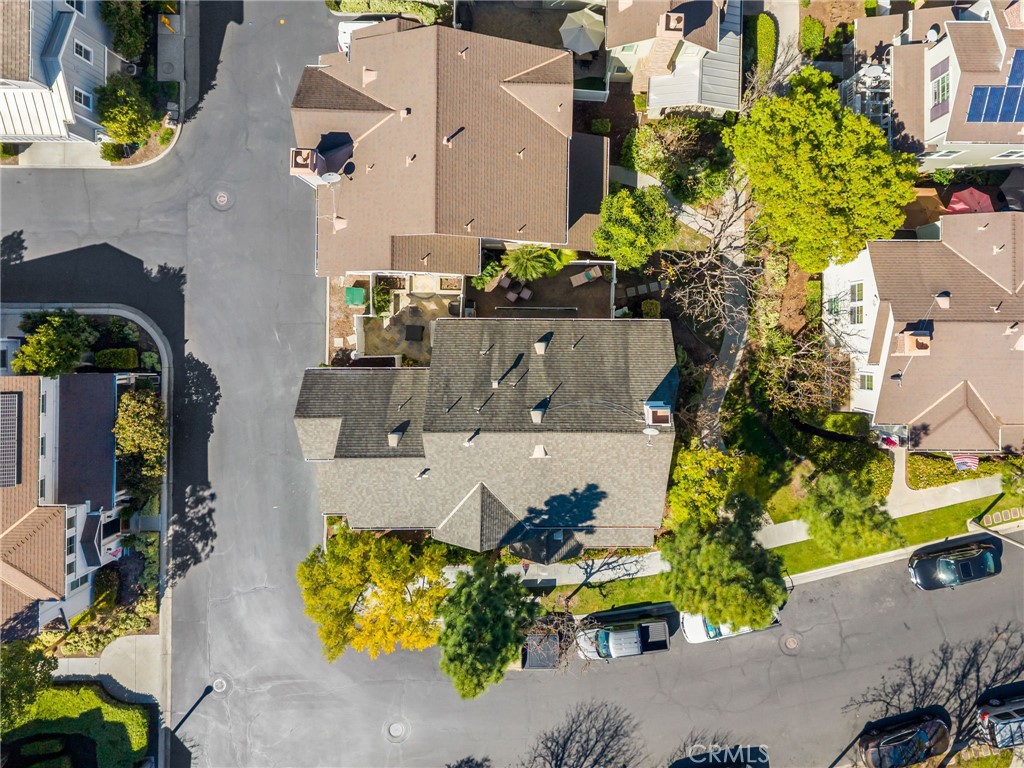 1 Tarleton Lane Ladera Ranch, CA 92694 - Photo 56 of 58 an aerial view of a house with a yard and sitting area