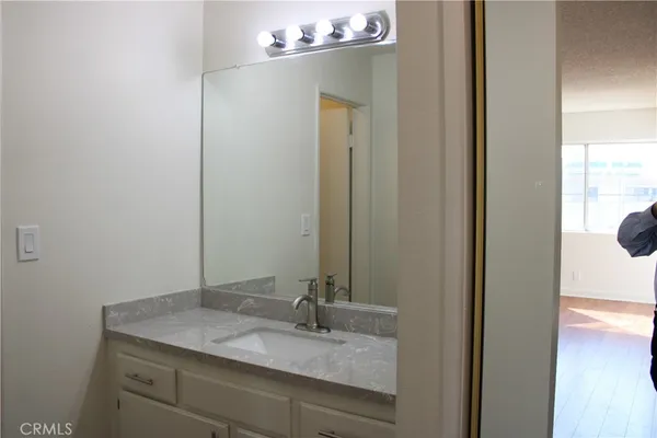 a close view of sink