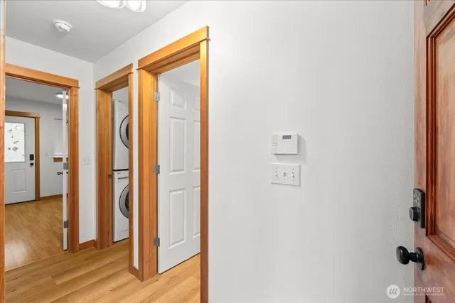 wooden floor in a gallery