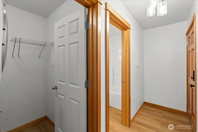 a view of bathroom with shower