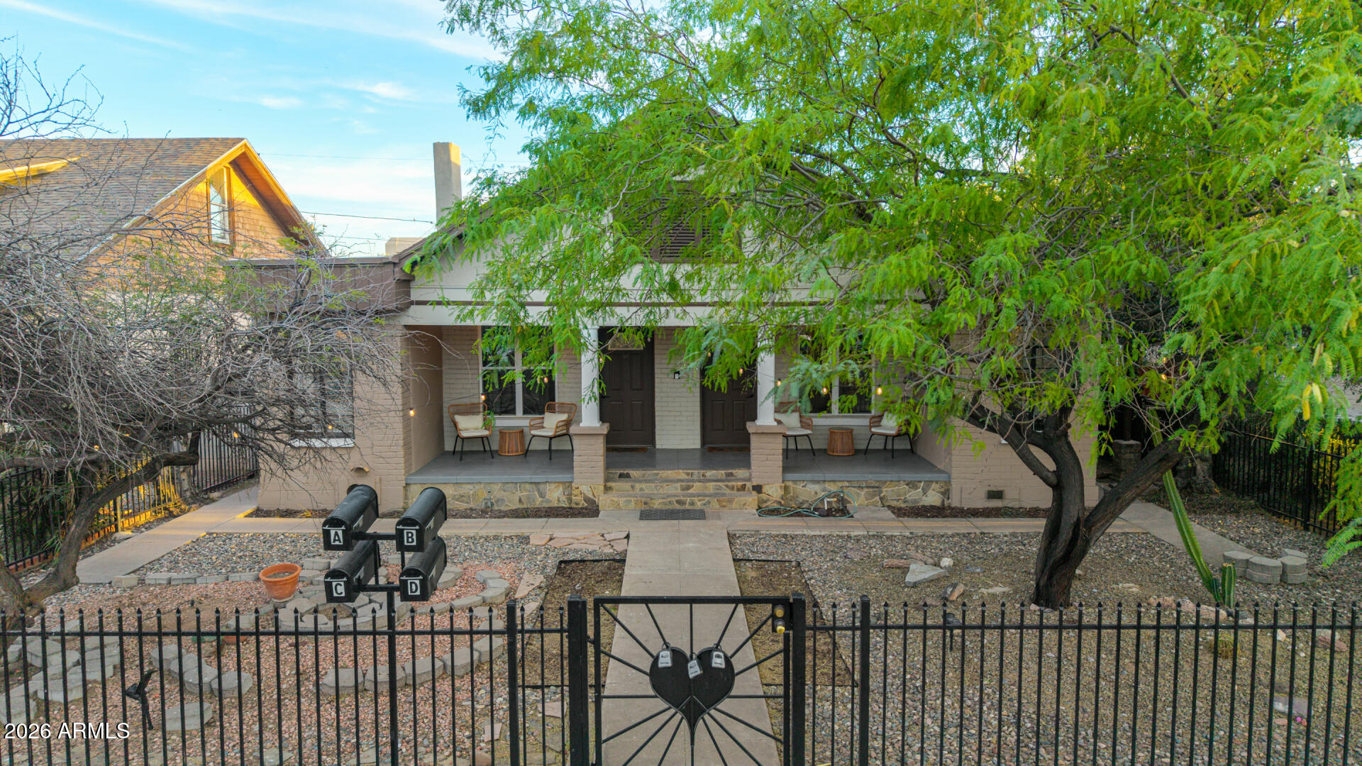 1317 West Monroe Street Phoenix, AZ 85007 - Photo 77 of 86 a view of house with backyard and outdoor seating