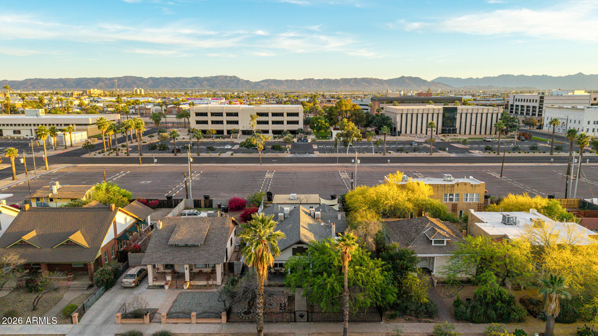 1317 West Monroe Street Phoenix, AZ 85007 - Photo 82 of 86 a view of a city with lawn chairs