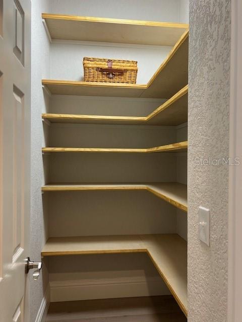 2800 Conway Gardens Road Orlando, FL 32806 - Photo 22 of 23 a view of walk in closet with empty racks