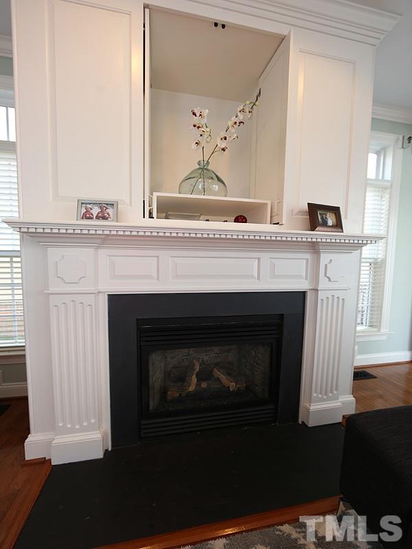 1175 Harp Street Raleigh, NC 27604 - Photo 8 of 24 Cozy gas log Fireplace