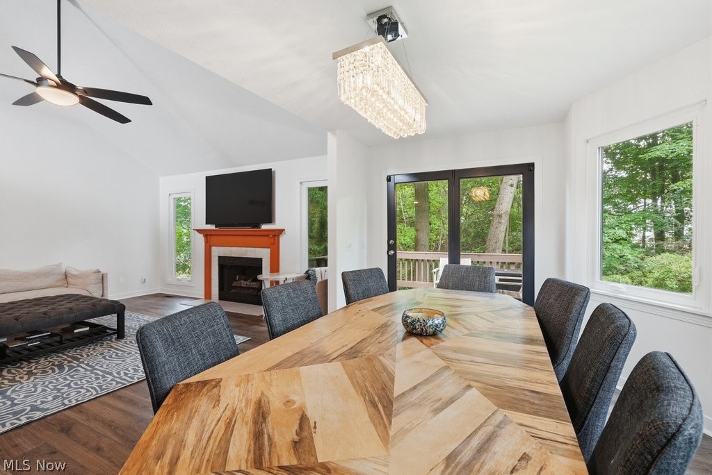 2323 Call Road Stow, OH 44224 - Photo 22 of 42 Sun-filled dining area features picturesque views