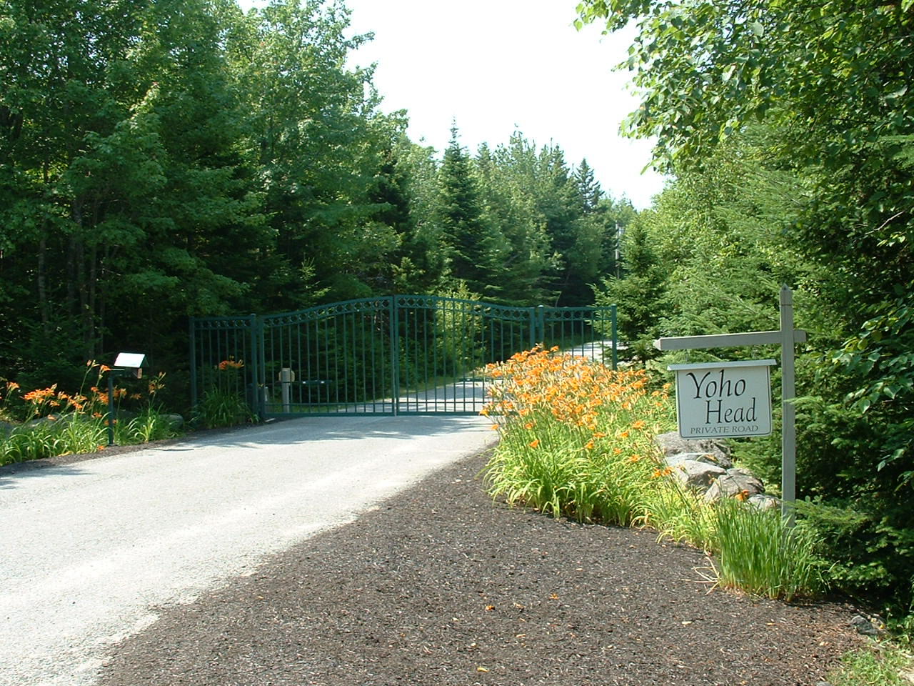Lot 17 Yoho Head Road Machiasport, ME 04655 - Photo 22 of 24 Yoho Head Entrance Gate