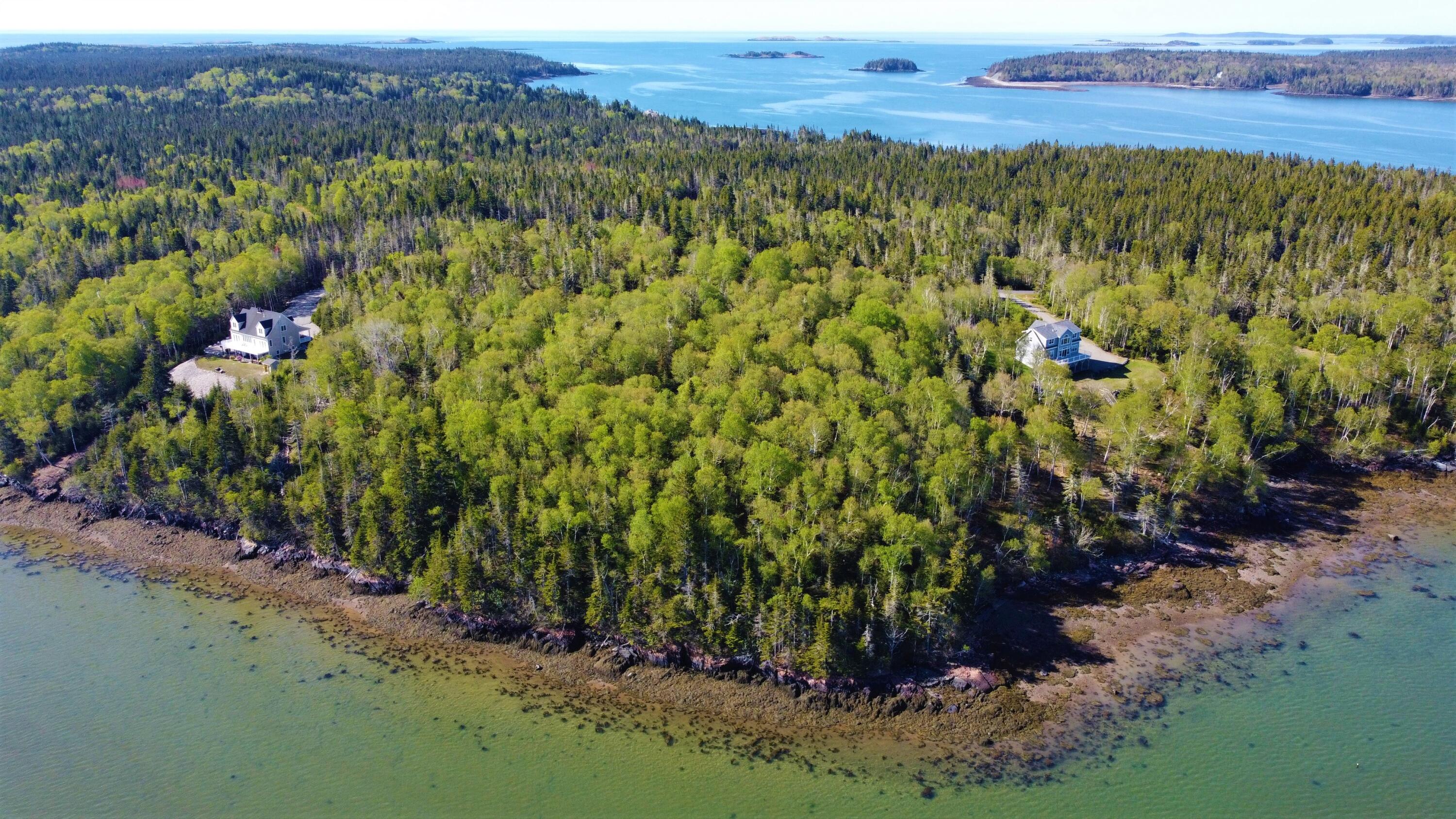 Lot 17 Yoho Head Road Machiasport, ME 04655 - Photo 3 of 24 Aerial View of Shoreline