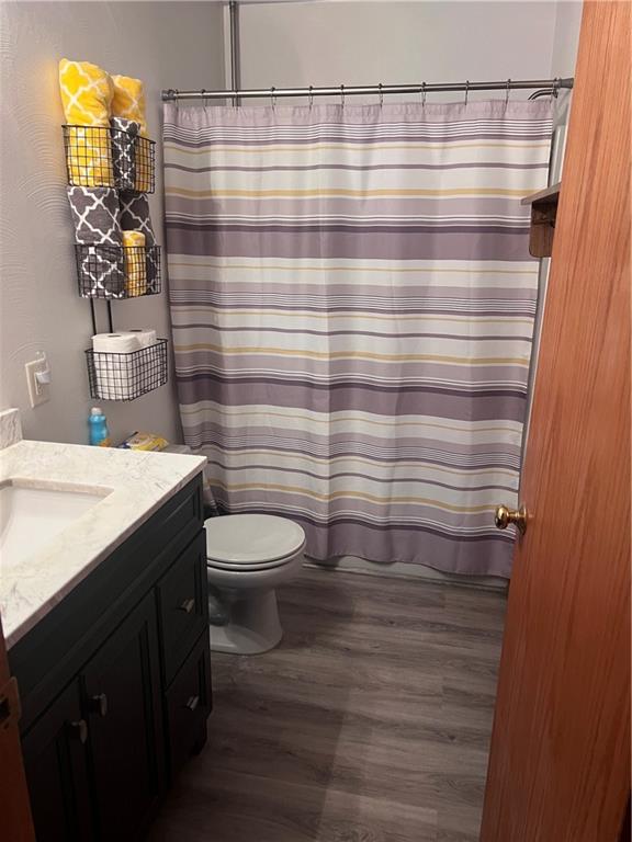 226 Hogback Road Kersey, PA 15846 - Photo 16 of 45 a bathroom with a sink and a toilet