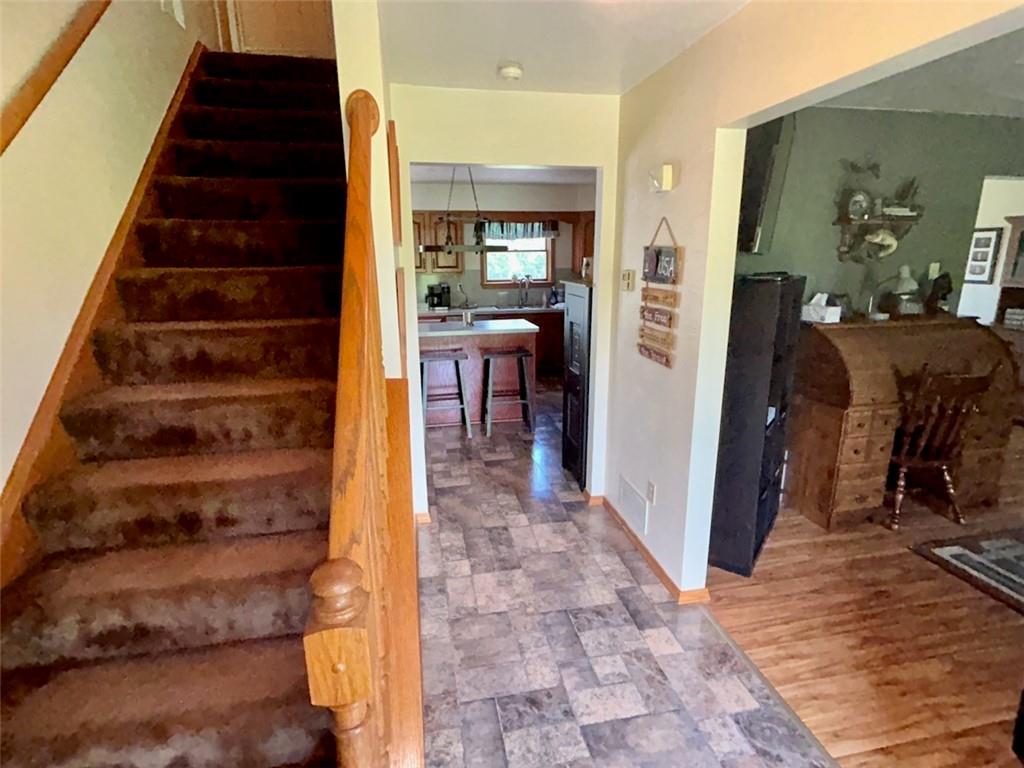 226 Hogback Road Kersey, PA 15846 - Photo 39 of 45 a view of a hallway with a white walls and stairs