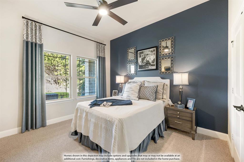 1148 Hitching Post Way Oak Point, TX 75068 - Photo 4 of 31 a bedroom with a bed and a window