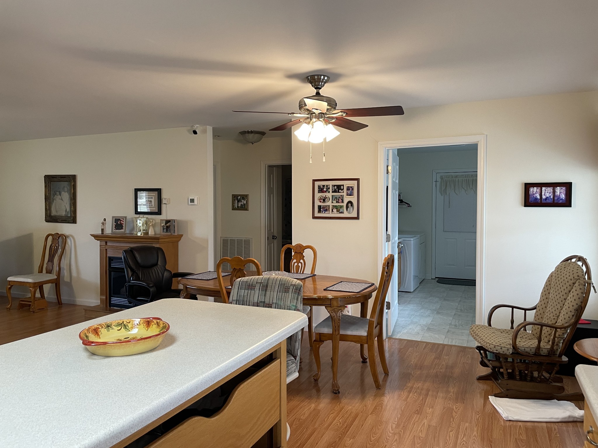 301 Rosson Street Summertown, TN 38483 - Photo 15 of 29 a view of a dining room with furniture and wooden floor