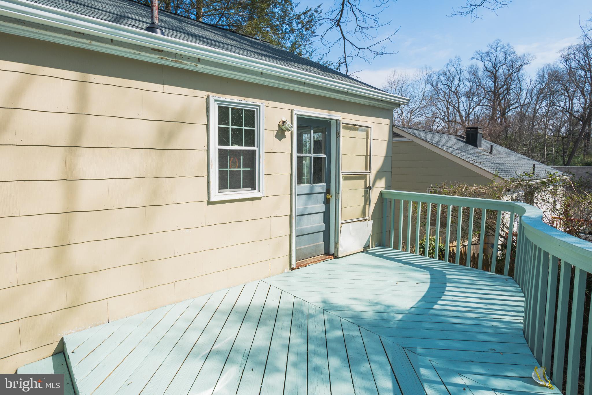 3404 Murdock Road Kensington, MD 20895 - Photo 24 of 24 a view of a balcony with wooden floor