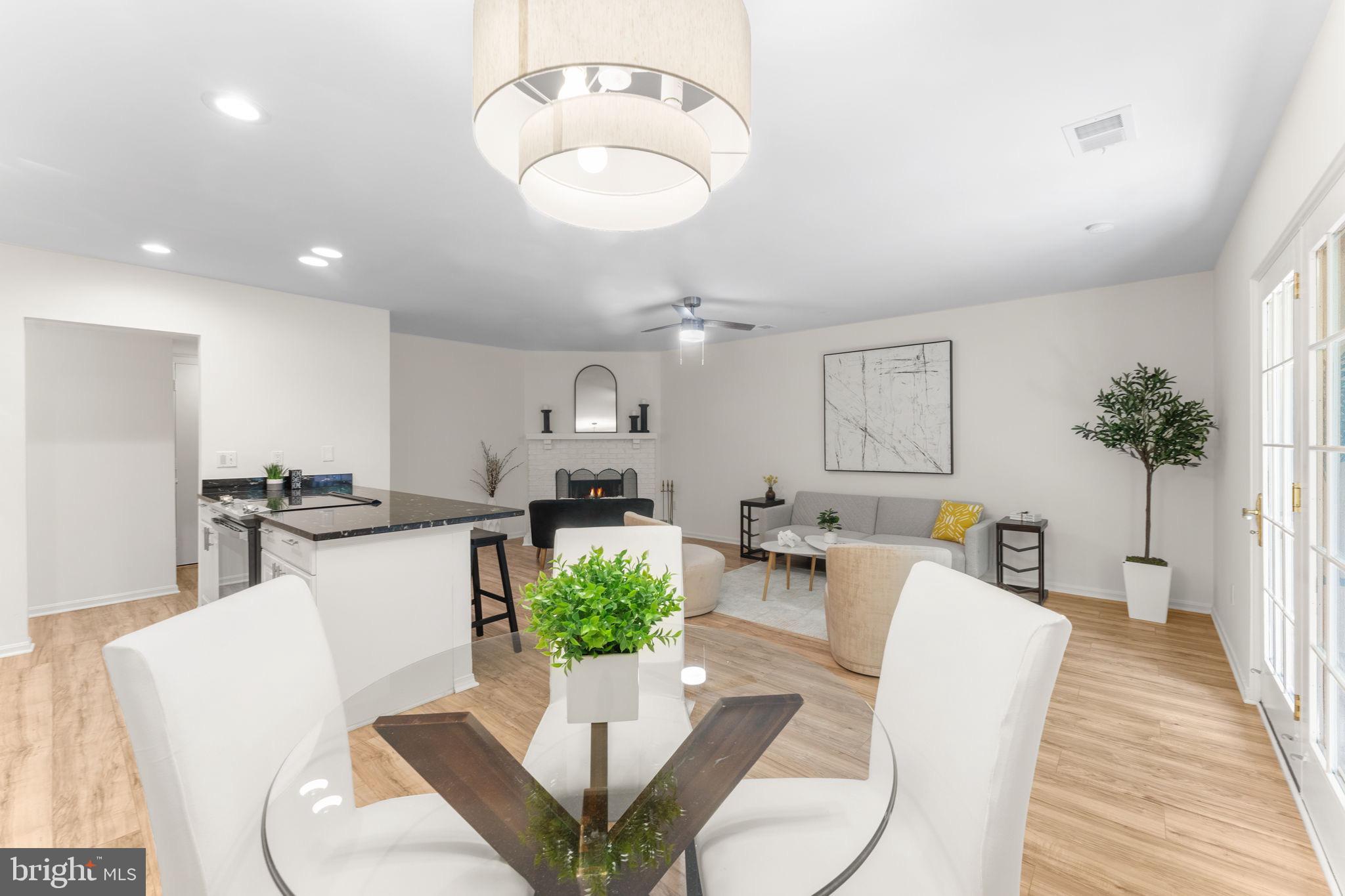 11401 Turnmill Lane Reston, VA 20191 - Photo 18 of 81 a view of a dining room with furniture