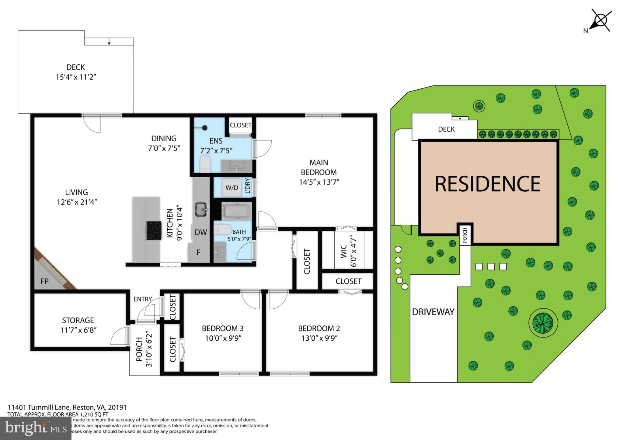 11401 Turnmill Lane Reston, VA 20191 - Photo 44 of 81 Charming layout for modern living.