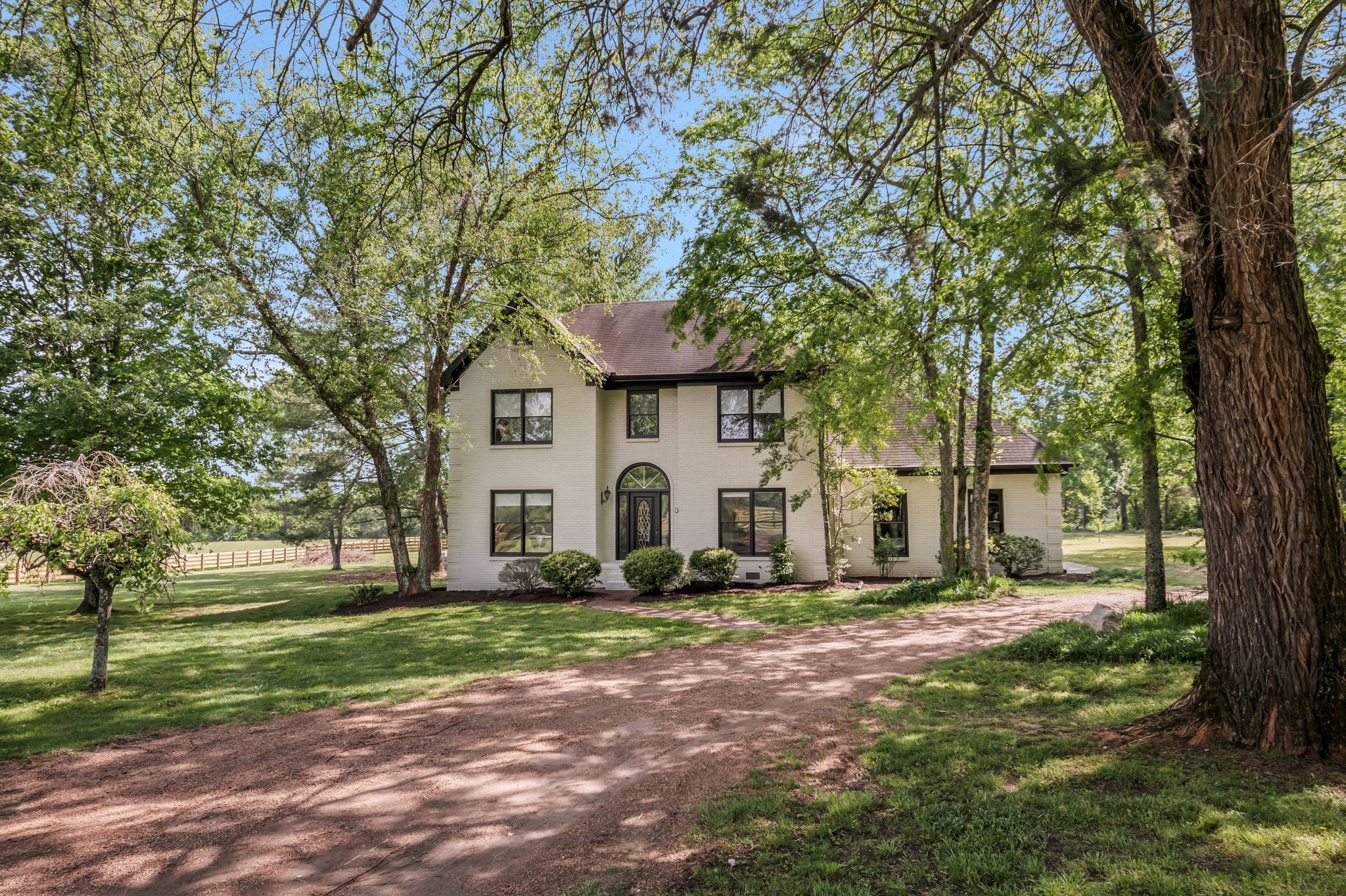 4519 Murfreesboro Road Franklin, TN 37067 - Photo 48 of 51 a front view of a house with a yard