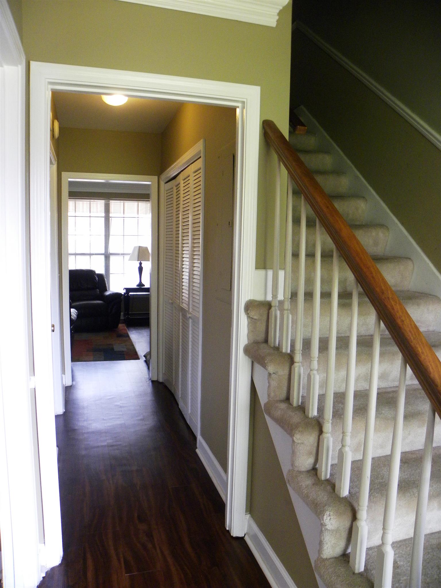 745 General George Patton Road Nashville, TN 37221 - Photo 7 of 12 a view of entryway and hall with wooden floor
