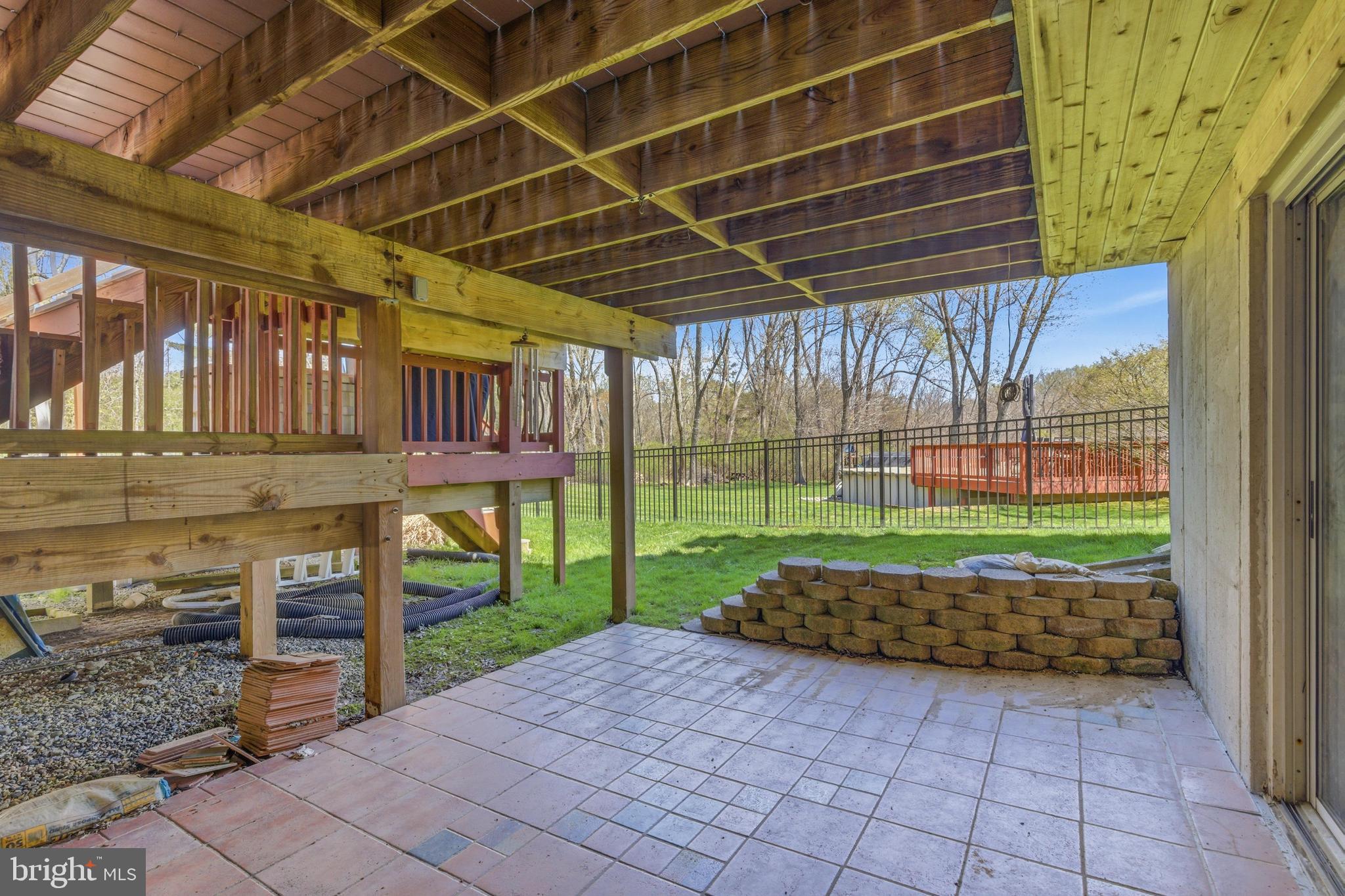76 Colonial Circle Thornton, PA 19373 - Photo 37 of 42 Walk-Out Basement Patio