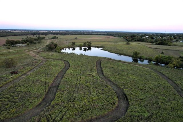 a view of a lake with a mountain